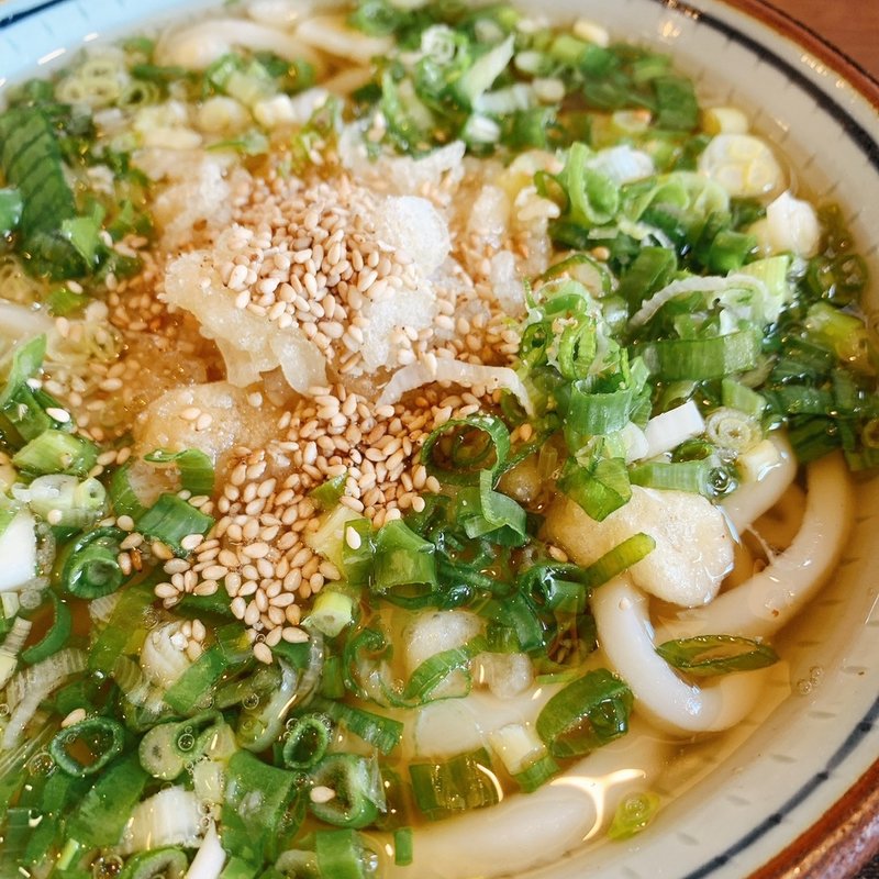 ごまねぎうどん(庄屋うどん )