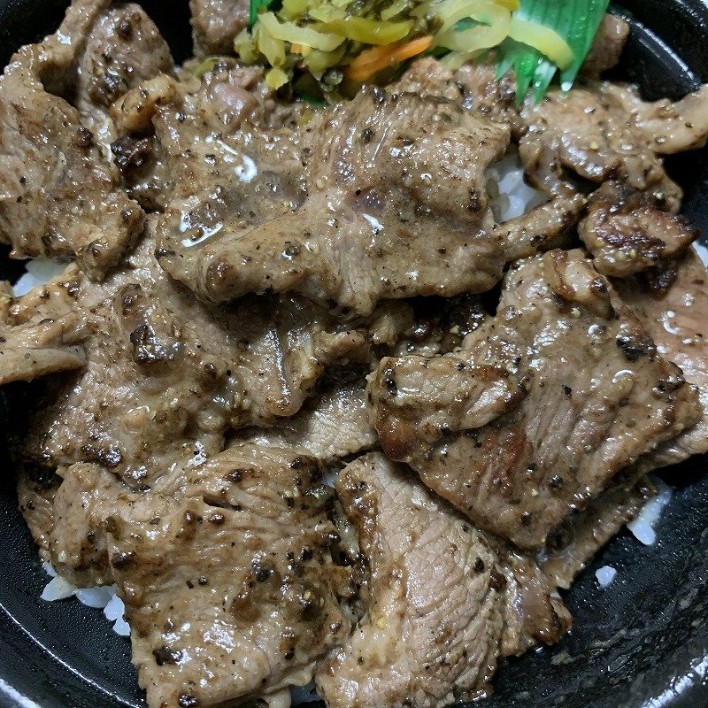 Wカットステーキ重(ほっともっと 都島本通一丁目店)