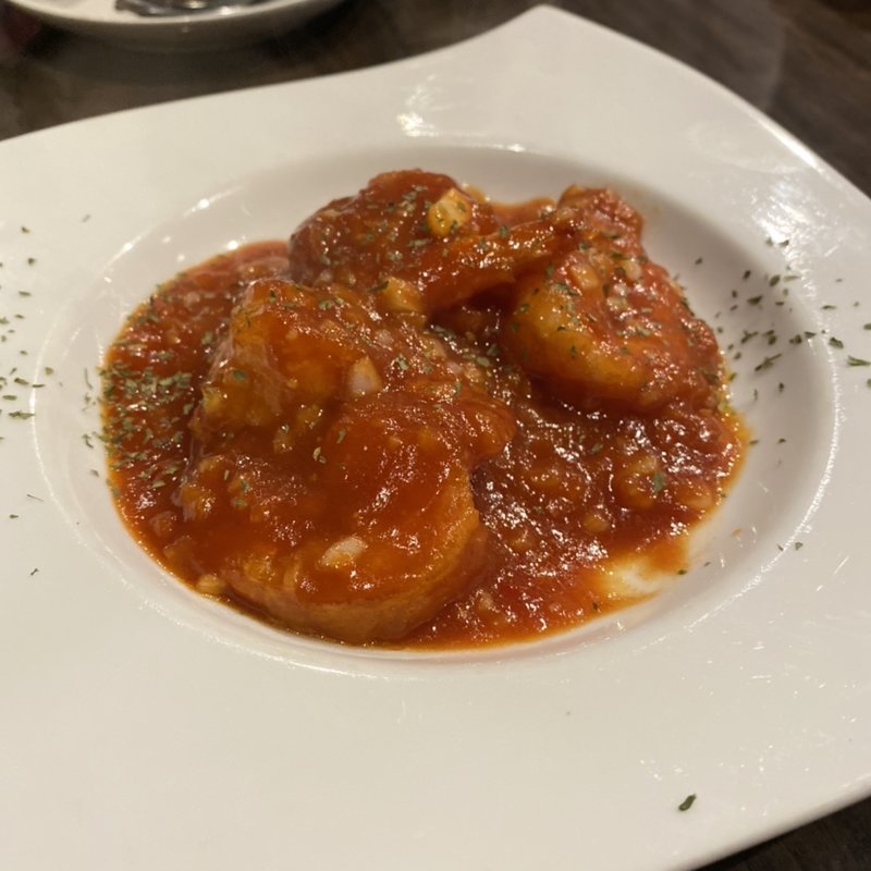 海老のあっさりチリソース(中華バルAZuma)