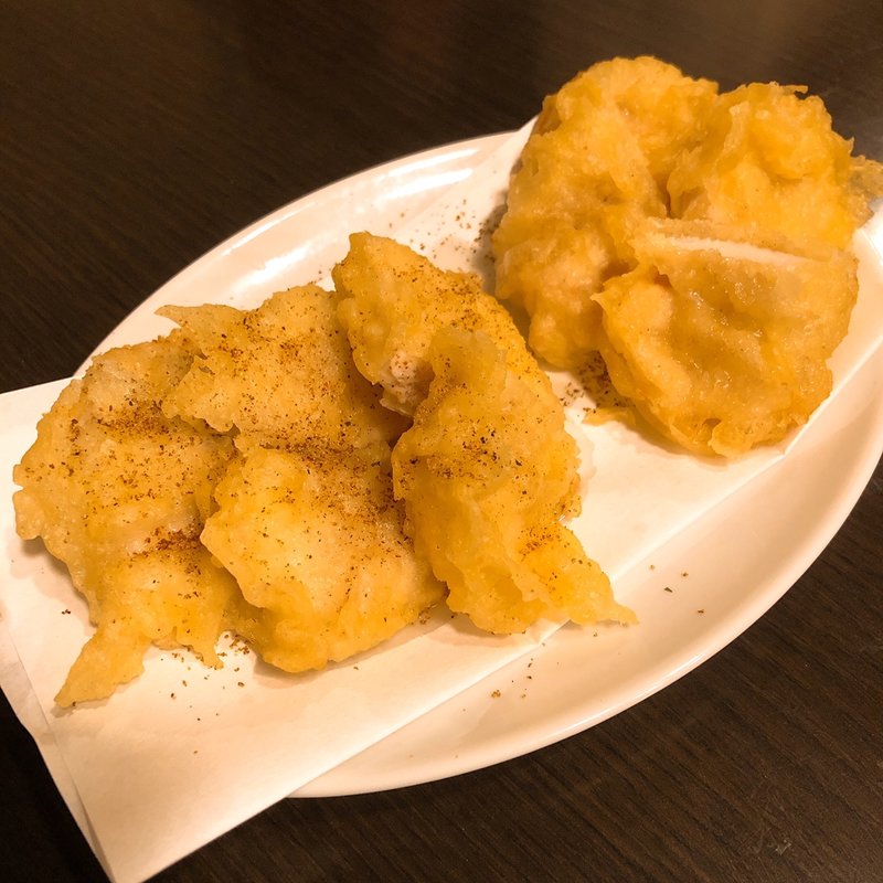 とり天 ハーフ&ハーフ(きわだち)