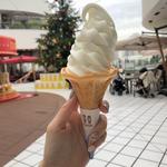 北海道4.0牛乳ソフトクリーム(北海道うまいもの館　横浜ベイクォーター店)
