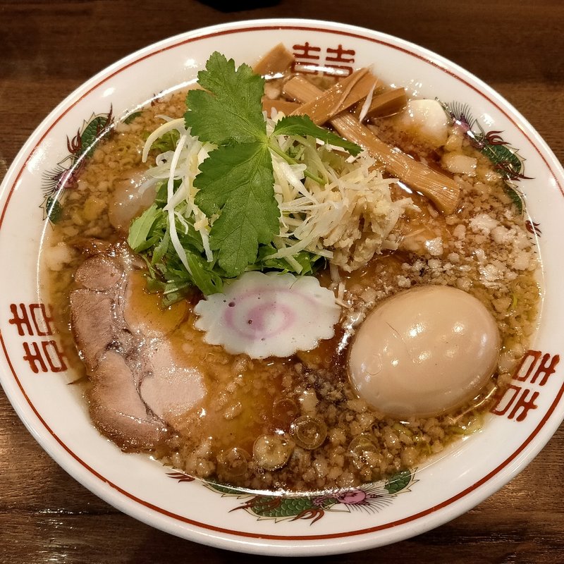 背脂生姜らーめん(麺屋 信成)