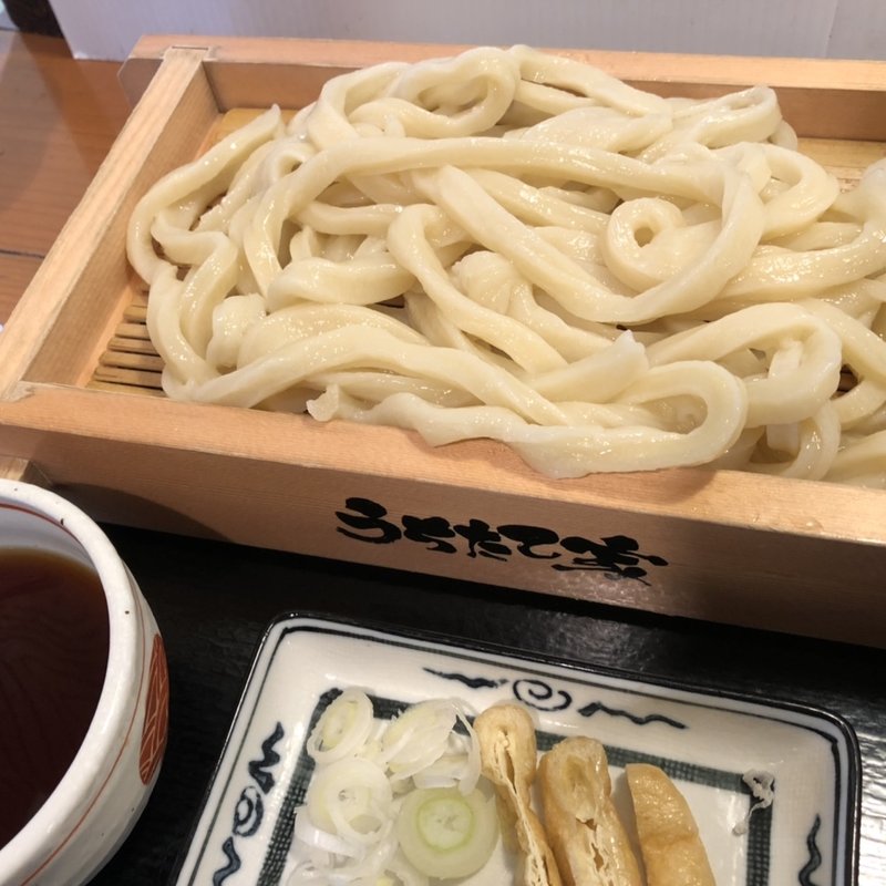 とろろうどん(武蔵野うどん うちたて家)