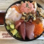 あなたにおまかせ丼中型(おさしみ天国・小田原海鮮ゴーゴー)
