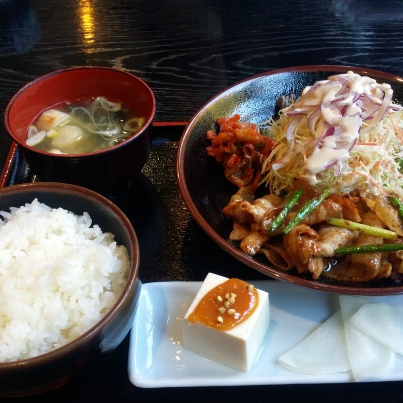 ワイン豚の焼肉定食(惣菜村2248 )