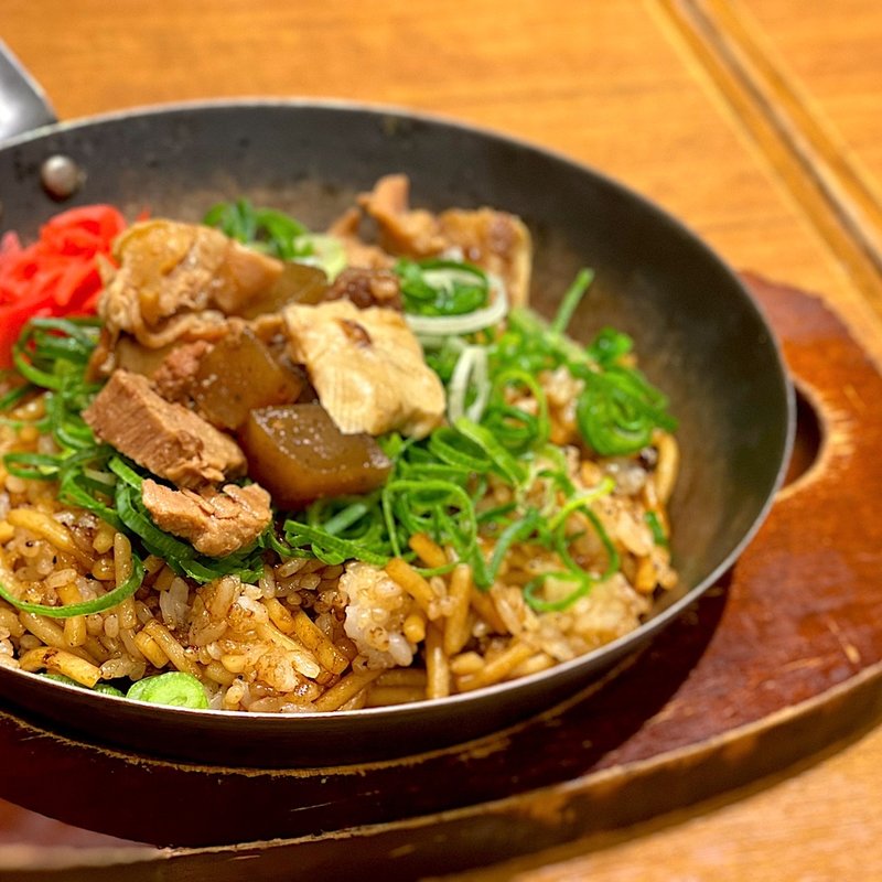 ぼっかけそばめし(ぼてぢゅう　池袋東武)