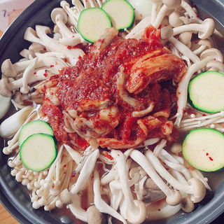 プルコギタコ鍋(韓国家庭料理 母の味)