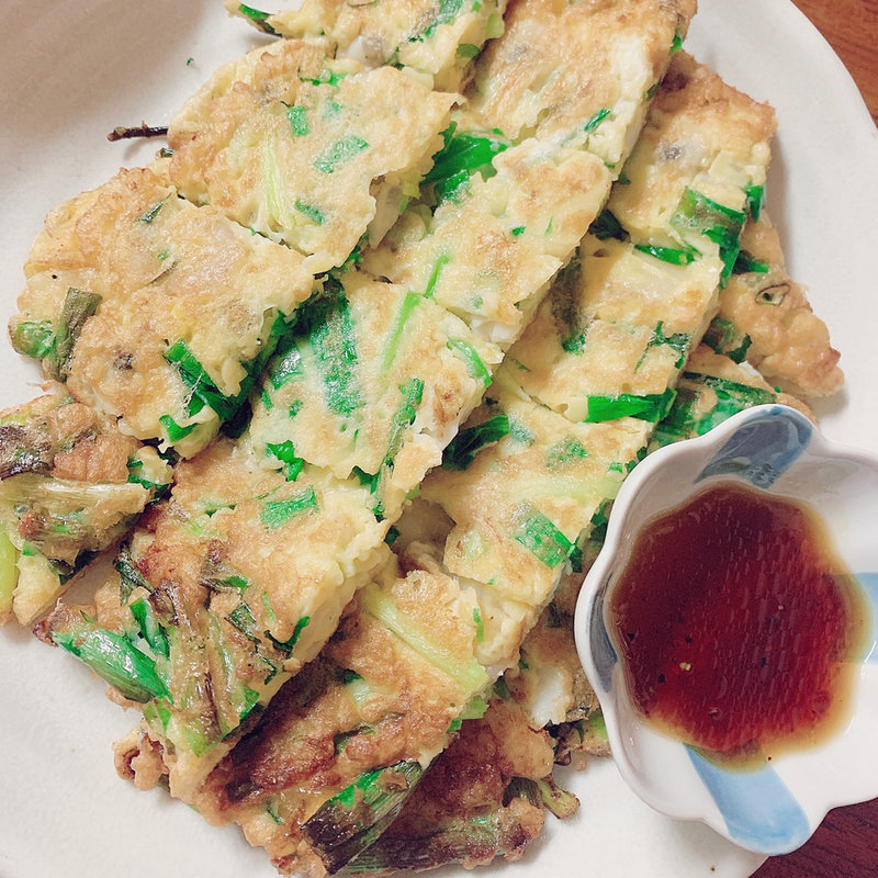 海鮮チヂミ(韓国家庭料理 母の味)