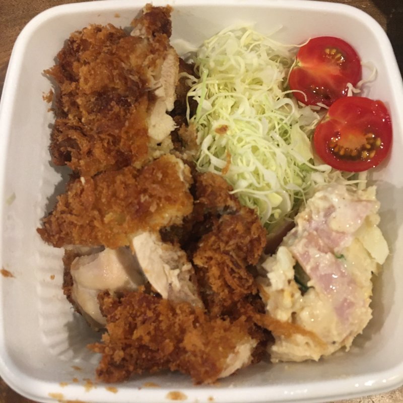 チキンカツ　おろしポン酢弁当(鳥良商店 浅草橋駅前店)