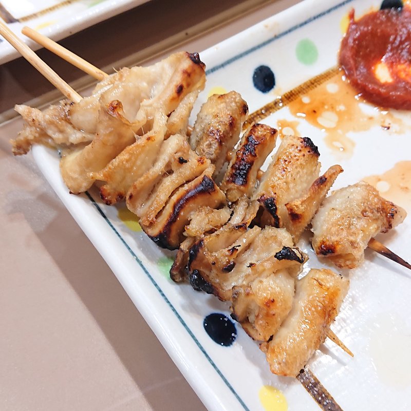 かわ（塩）2本(焼鳥日高 蘇我東口店 )