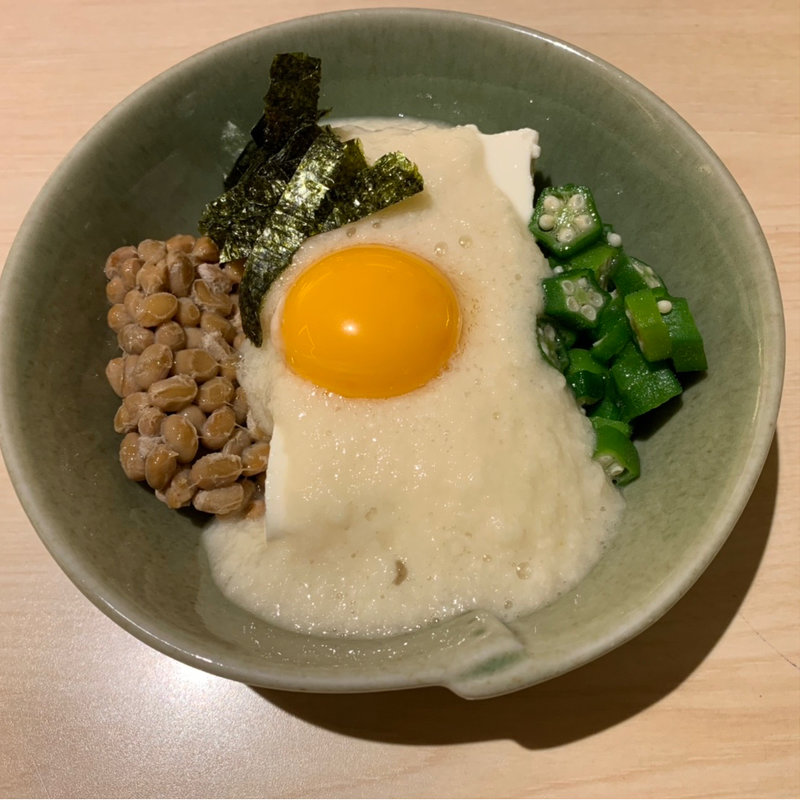 手作り豆腐のねばねば小鉢(大戸屋 仙台マーブルロード店  )