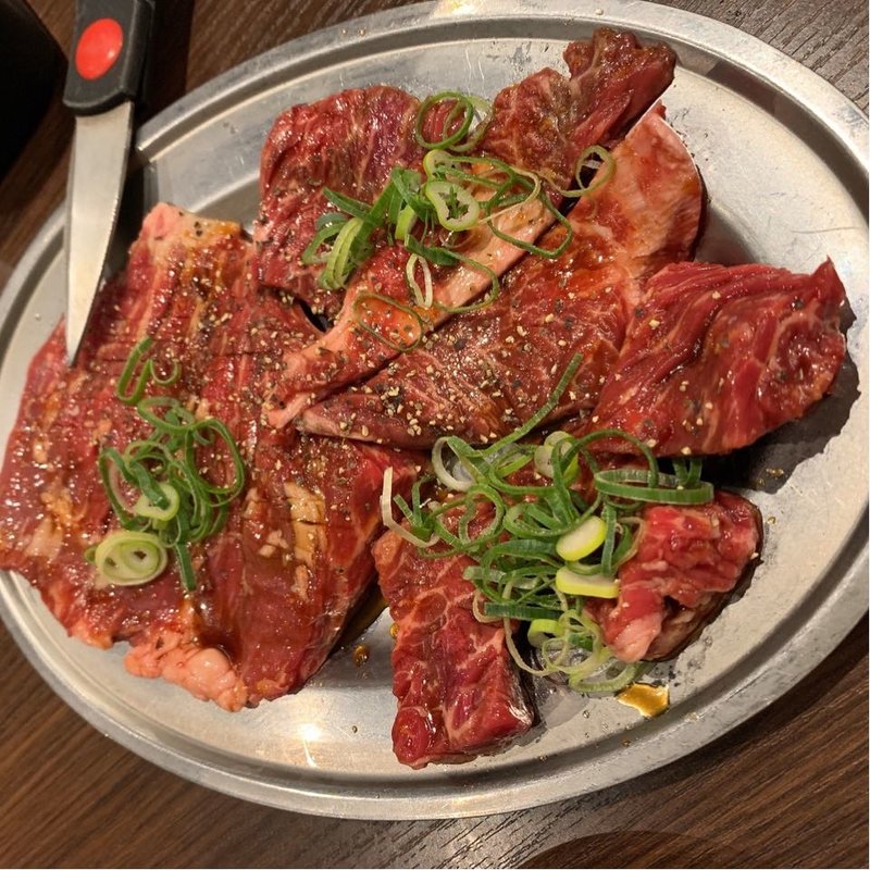 ハラミ盛り合わせ(天満　肉焼屋)