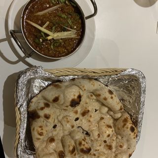 マトンカレーセット(ひまわりカレー)