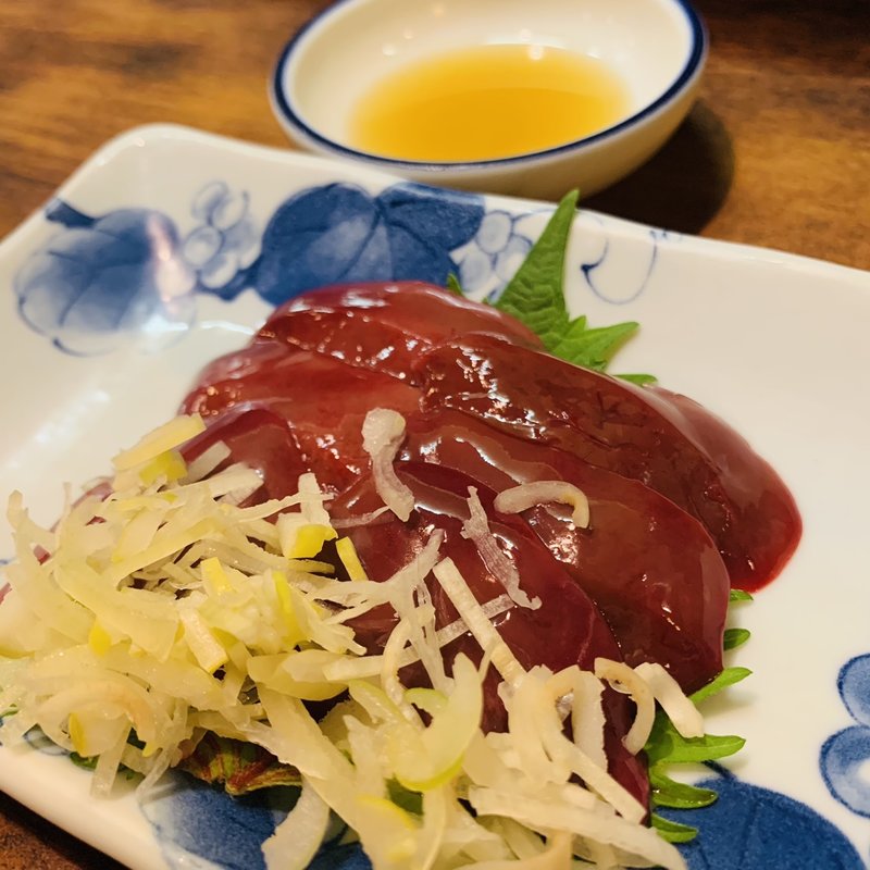 レバ刺し(鳥勢)