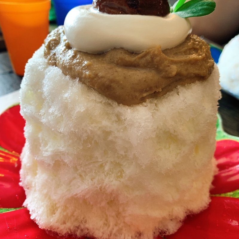 はる・まろん和栗の氷(cafe202)