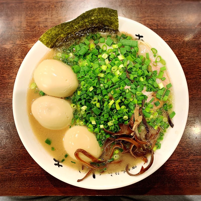 ねぎちゃーしゅーめん(博多長浜らーめん いっき)