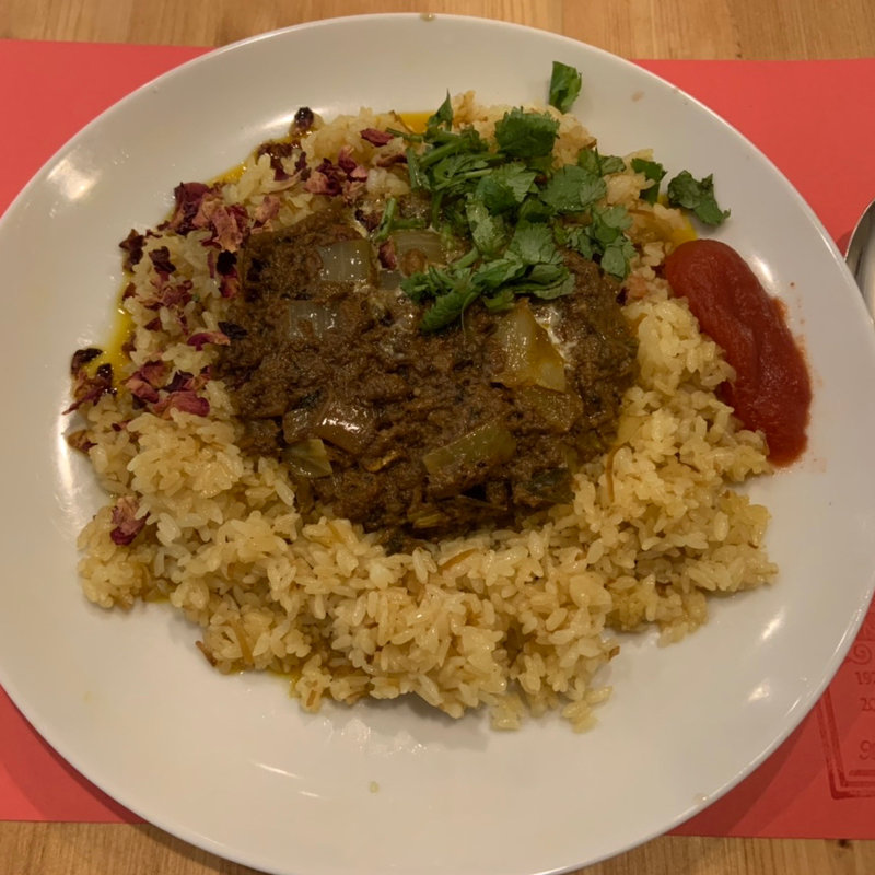 MURAカレー／ナッツライス／サラダ　ティーセット(紅茶専門店 MURA)