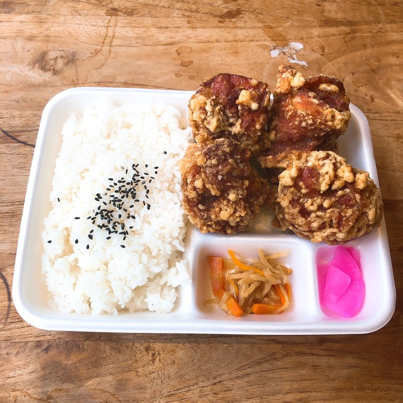 唐揚げ弁当(日本亭 浅草橋店)