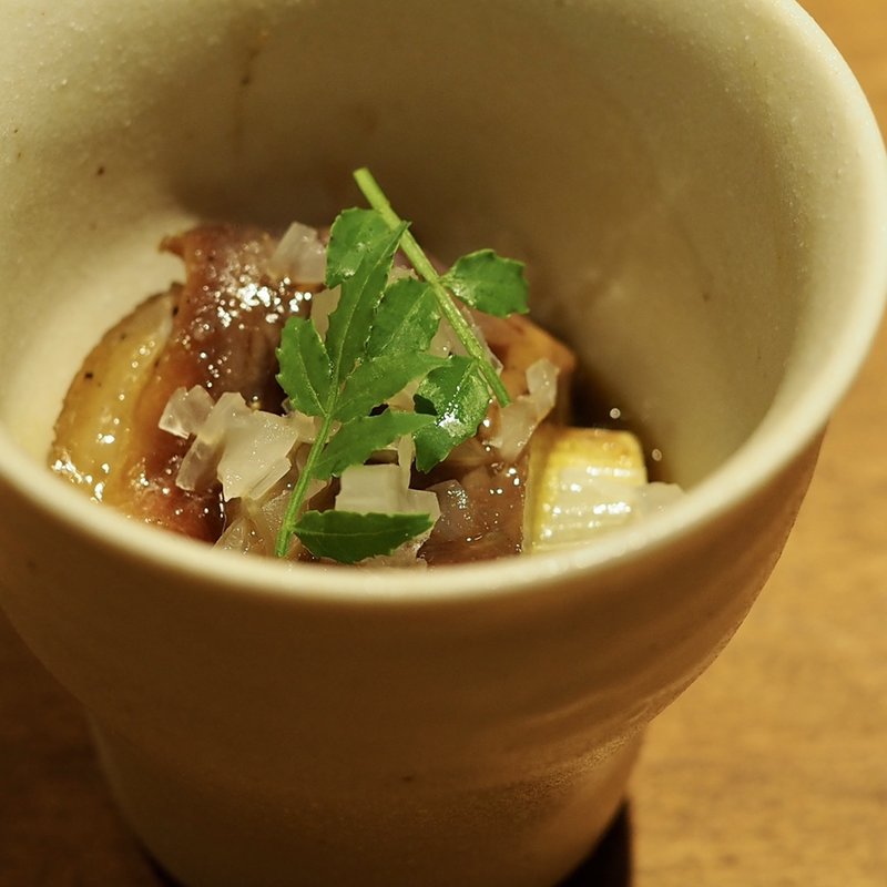 河内鴨のすき焼き(やきとり松里)