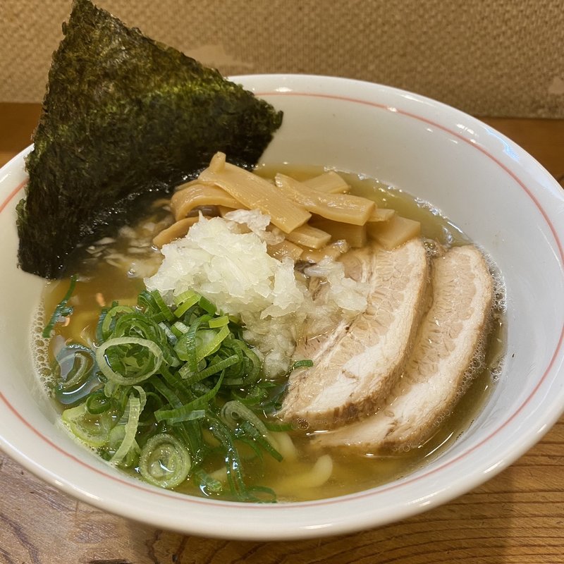 淡麗煮干しそば三段仕込み(別邸三く 中華㐂蕎麦 萃)