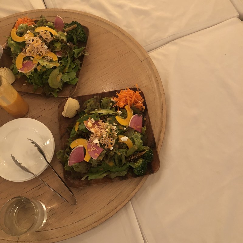 日替わりメインディッシュと野菜のプレート(chano-ma)