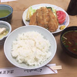 アジフライ定食(三州屋)