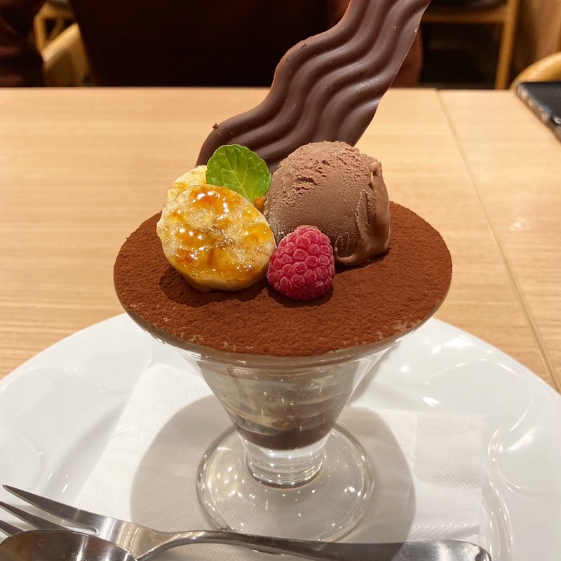 GODIVA チョコレートミニパルフェ(デニーズ 中村橋店 （Denny's）)