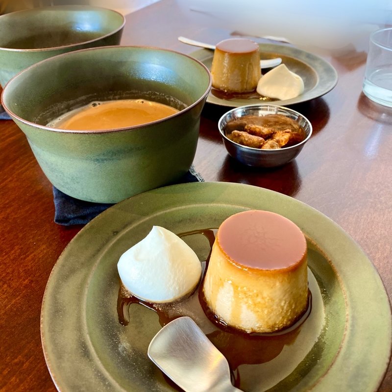 栗のプリン(OXYMORON北浜)