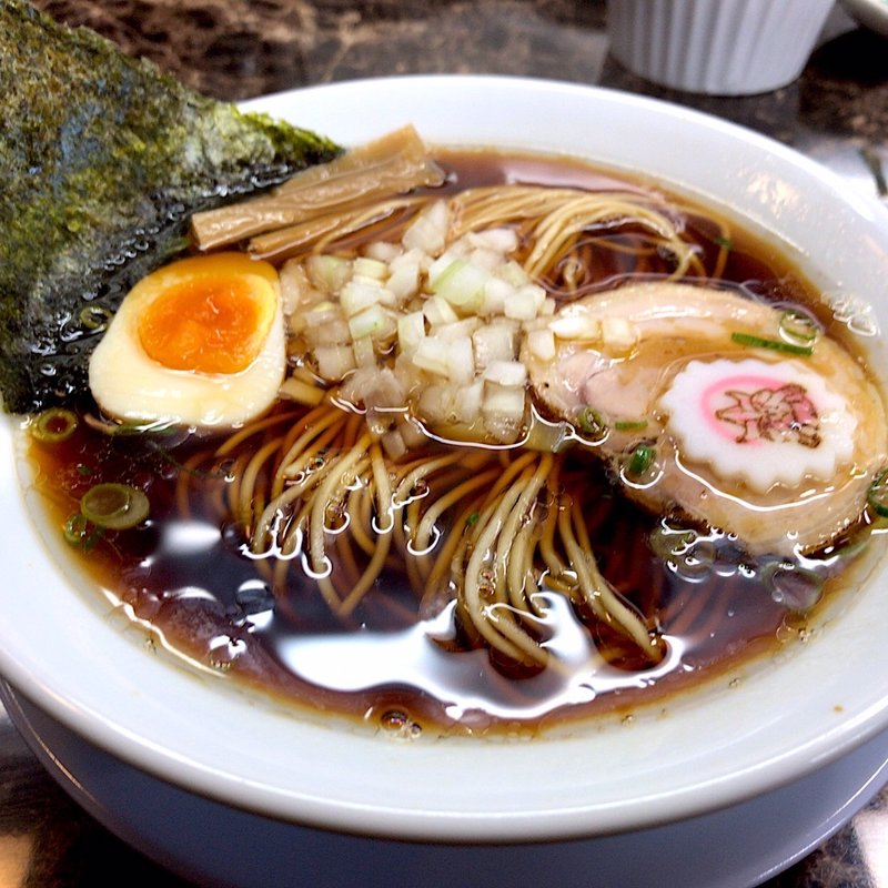 たまり醤油そば(自家製麺 ら～めん かり屋)