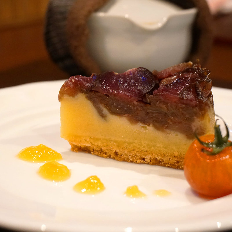 夏野菜のタルトと紅茶のセット(和紅茶専門店 紅葉(くれは))