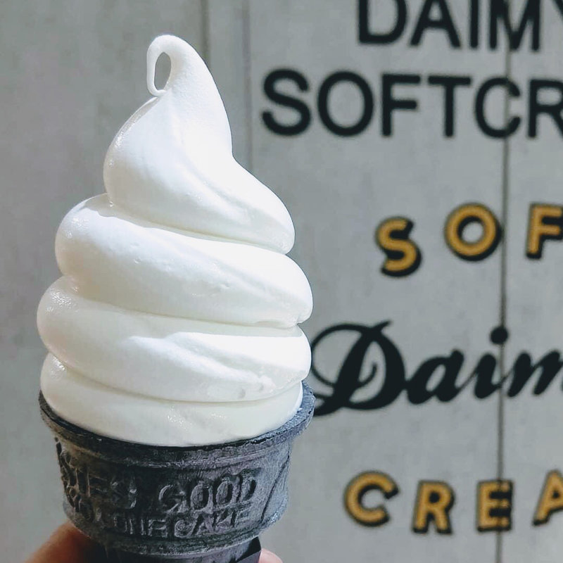 プレミアム生クリームミルク(大名ソフトクリーム 自由が丘店)