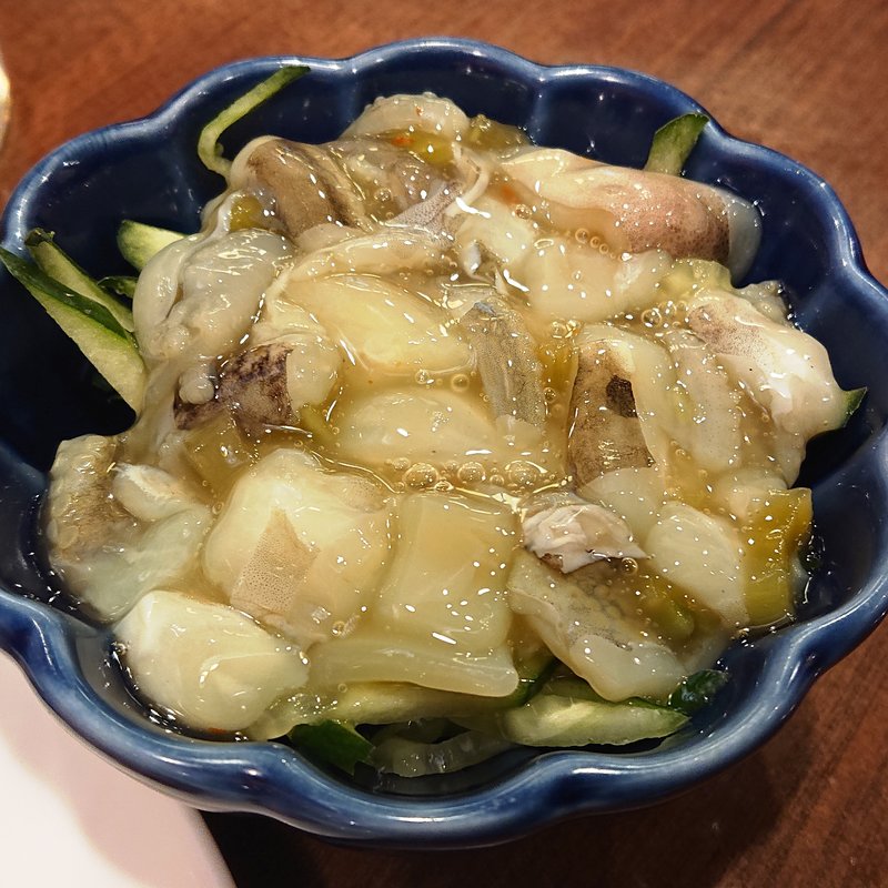 たこわさ(餃子酒場 大井町店)