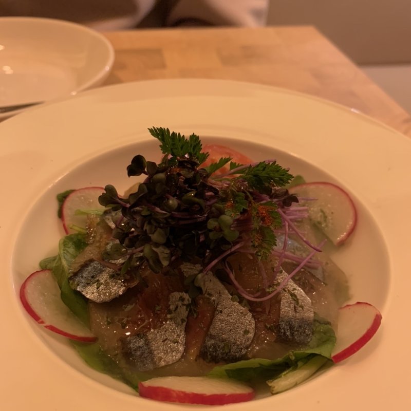 さんまの瞬間スモーク仕立て(チーズ家 en。)