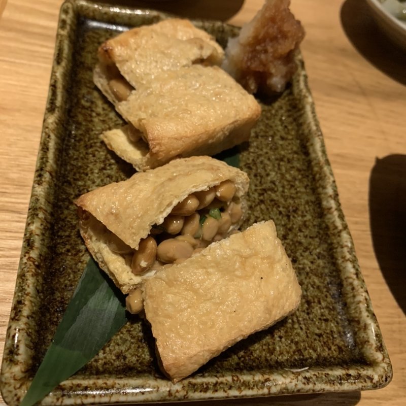 納豆油揚げ焼き(ひなや )