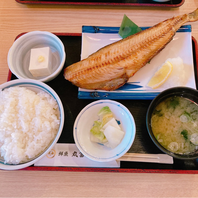 縞ほっけ定食(丸富食堂 池袋東口店)