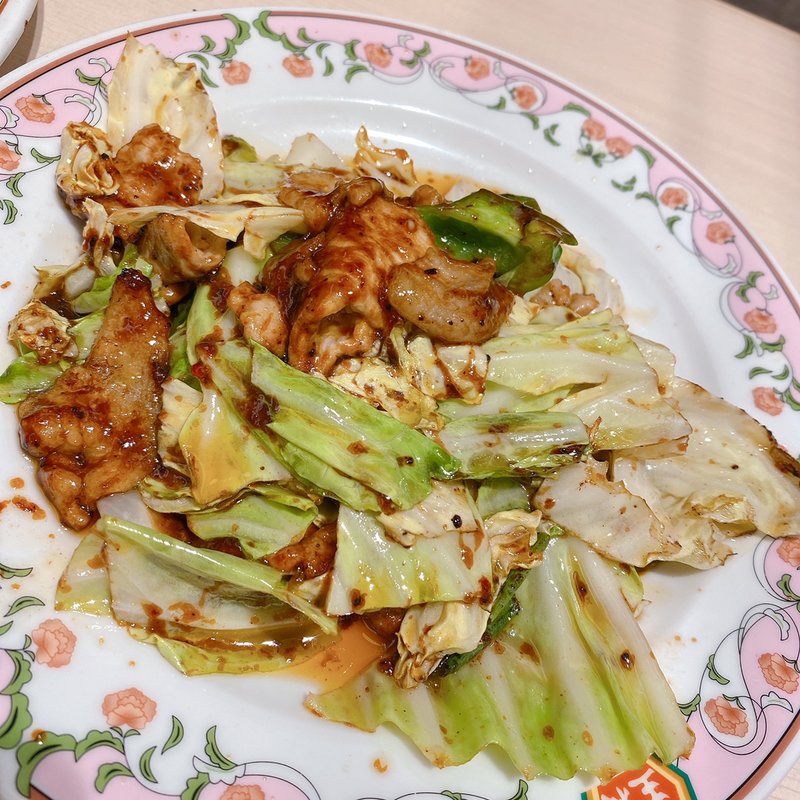 回鍋肉(餃子の王将 プレンティ西神中央店)