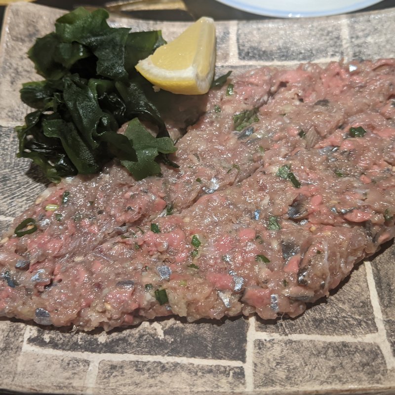 秋刀魚のなめろう(鍋焼ぼうず)