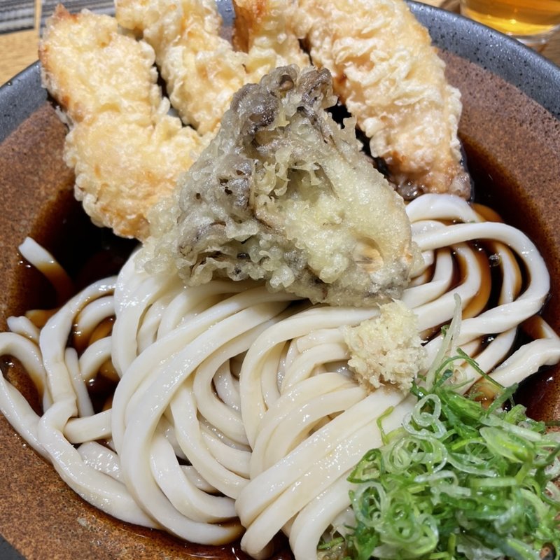 とり天ぶっかけ(うどんや 匠)