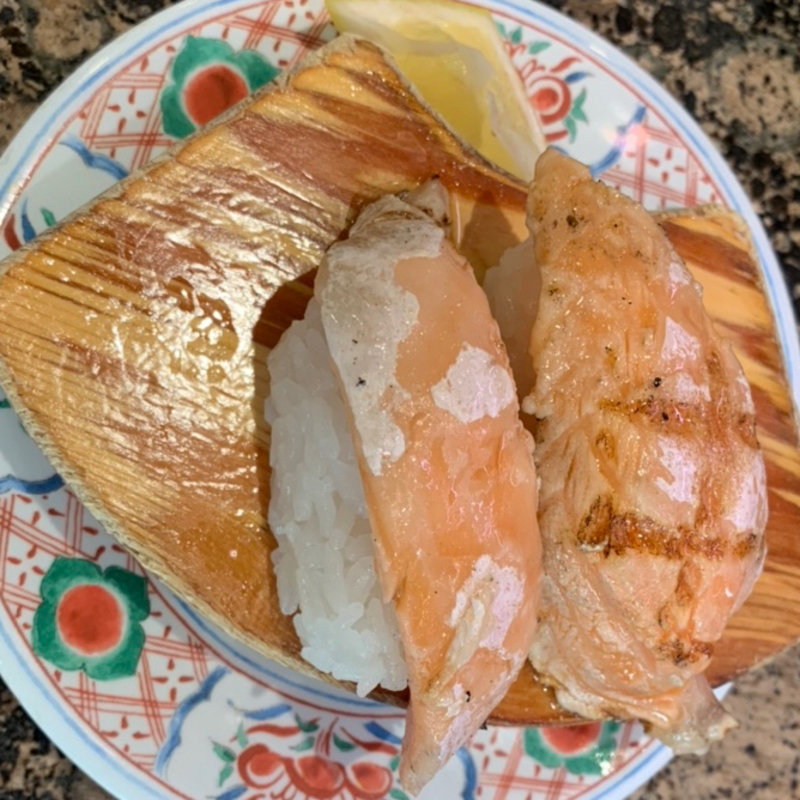 炙りサーモン(回転すし北海道 皆生店 )