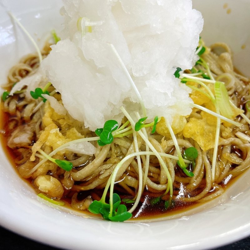 おろしたぬき蕎麦(三乃宮 )