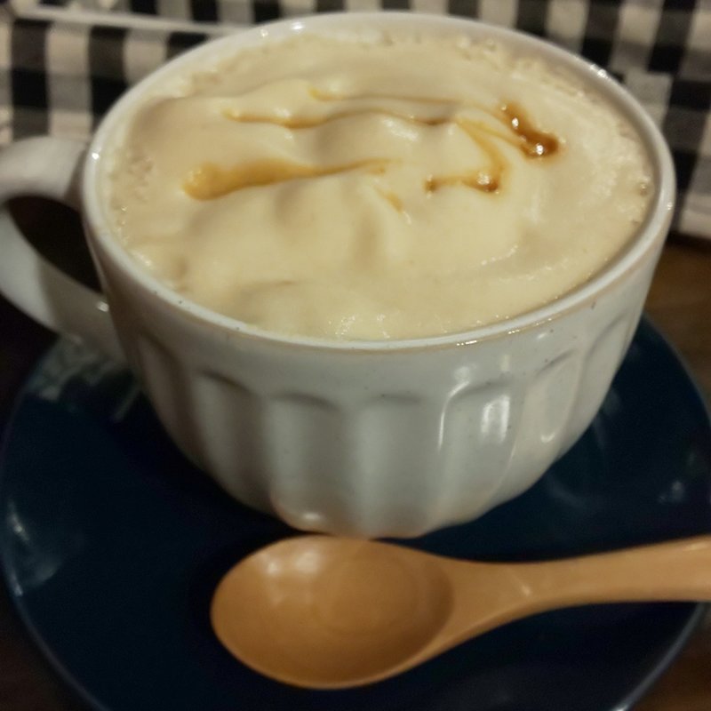 黒蜜きなこ豆乳(ホット)(おおはるカフェ )