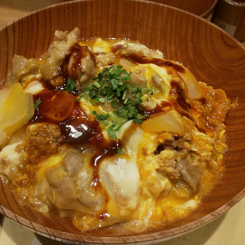 食べログ限定コースA(名古屋コーチン親子丼 サラダ・スープ付＋ドリンク 黒烏龍茶)(名古屋コーチン親子丼 酉しみず)
