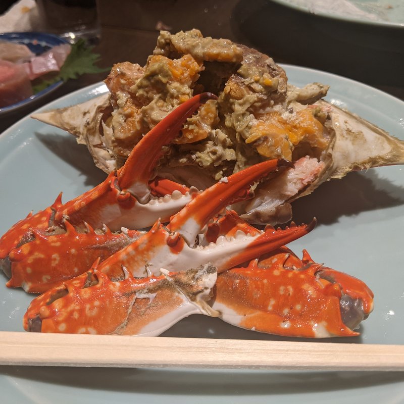 子持ちワタリガニ(大衆料理　川治 )