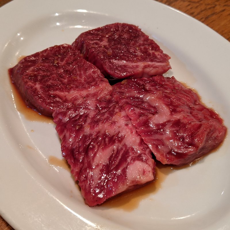 和牛ハラミ、和牛カイノミ(永秀 渋谷神泉本店)