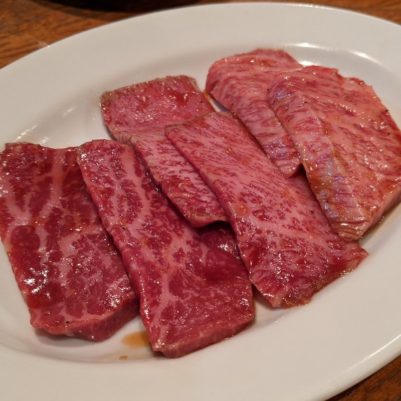 ランプ、イチボ、ザブトン(永秀 渋谷神泉本店)