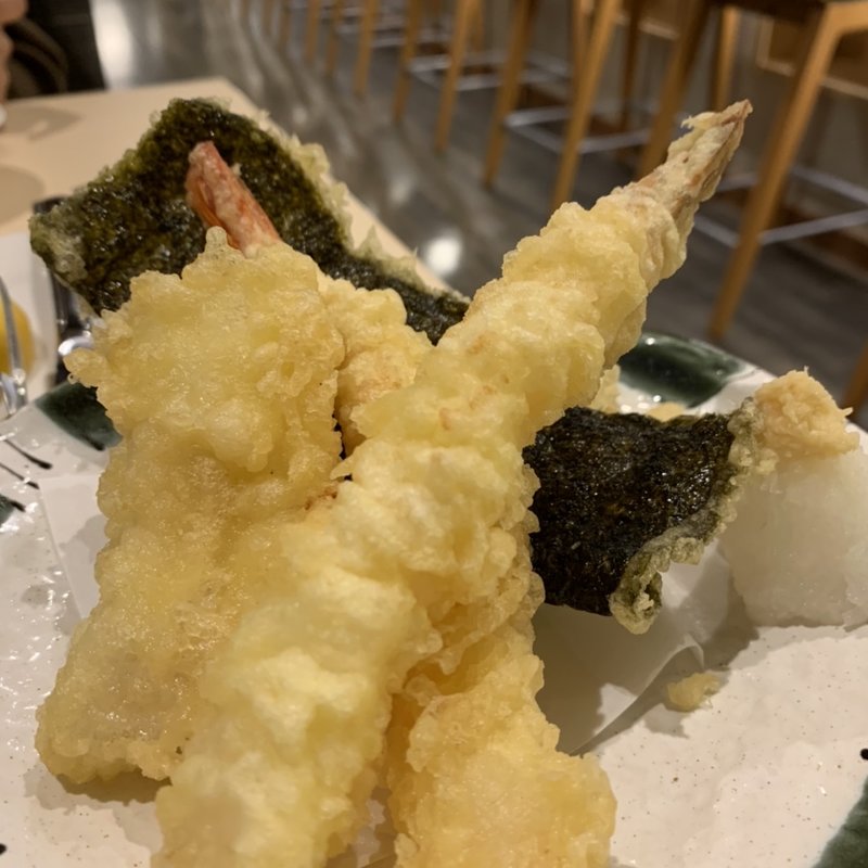 天ぷら盛り合わせ(お肴野郎　清介)