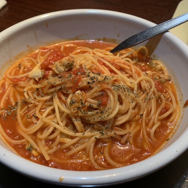 ボンゴレ赤(るーぱんカフェ 鶴ヶ島店)