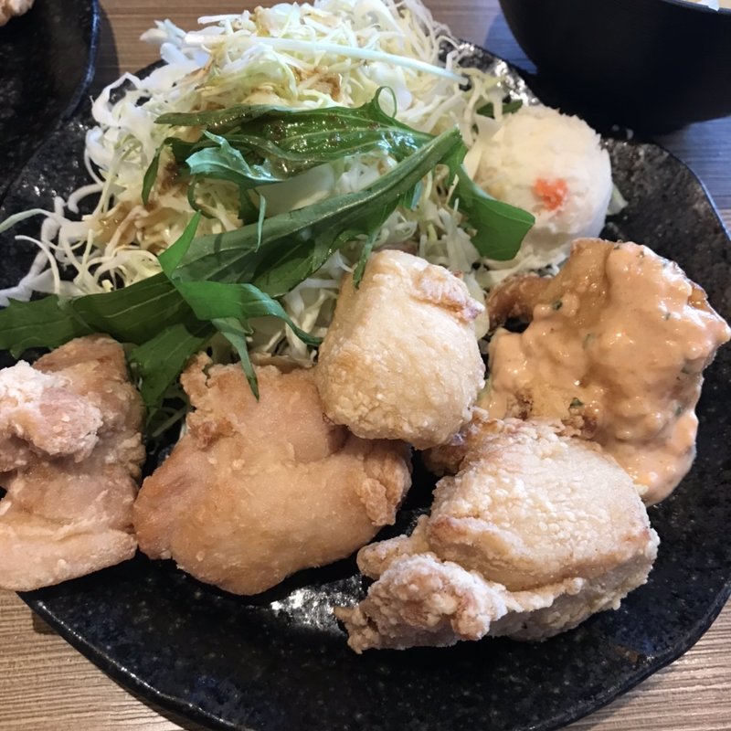 唐揚げ定食(大分ジョニーのからあげ 東梅田店 )