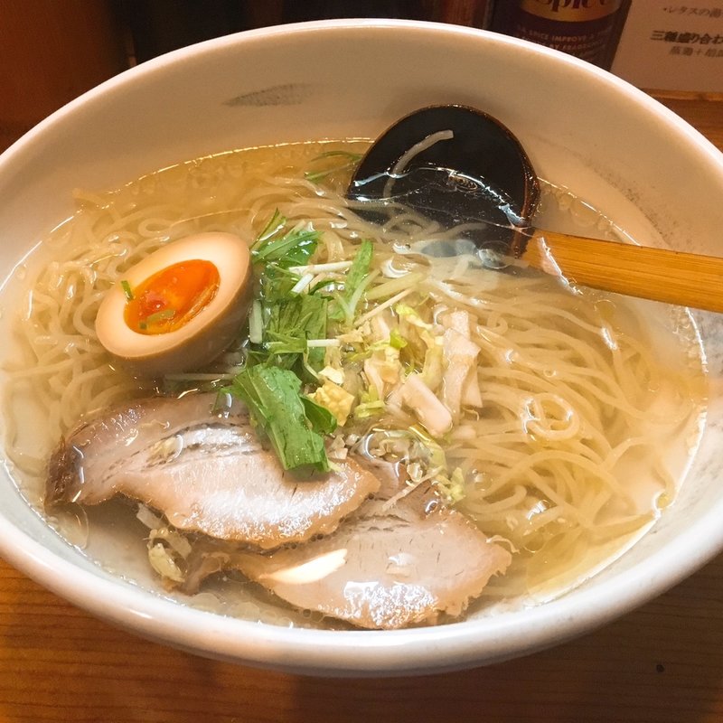 塩ラーメン(麺屋食堂 まさお)