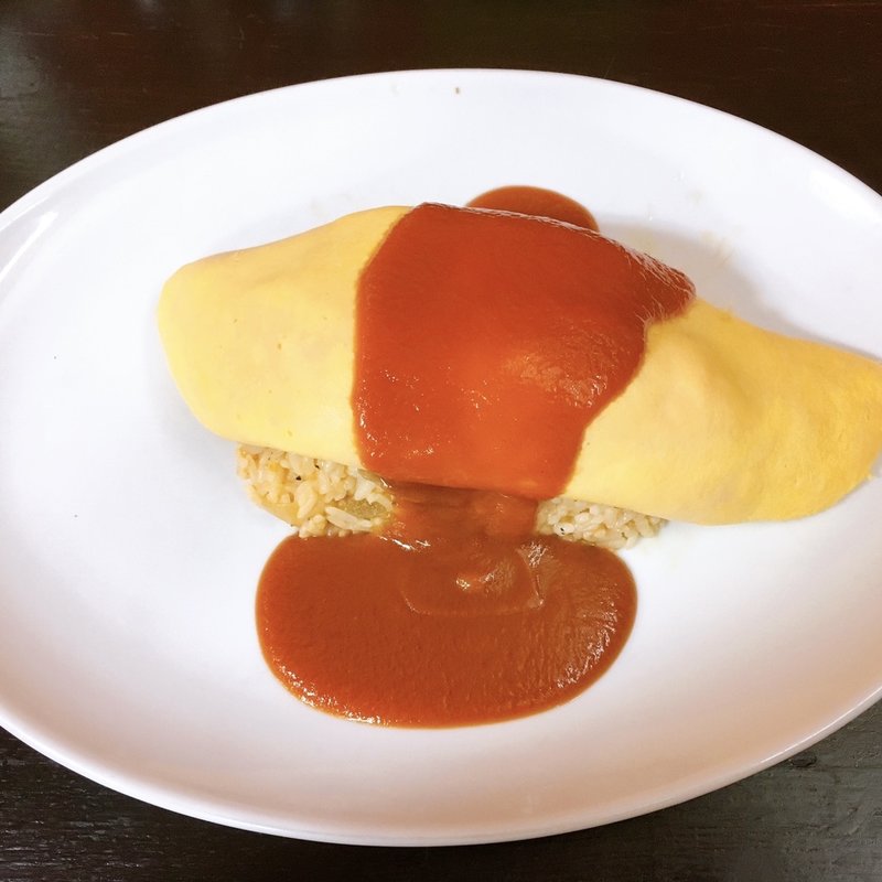 チキンオムライス(長屋オムライス 大阪駅前第3ビル店)